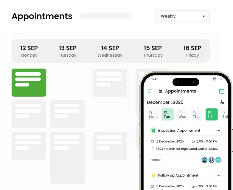 Appointment scheduling preview
