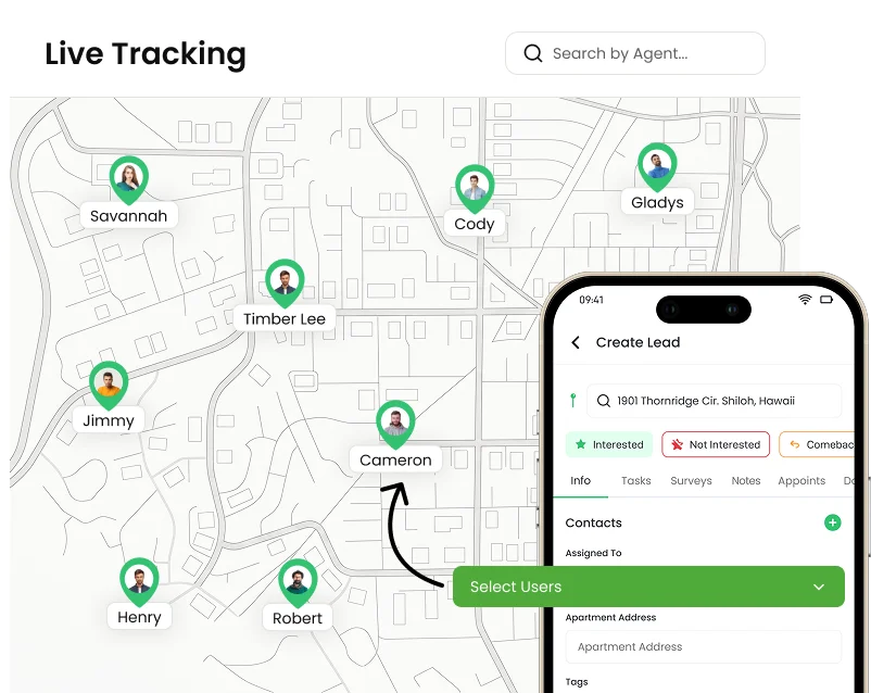 GPS tracking software preview