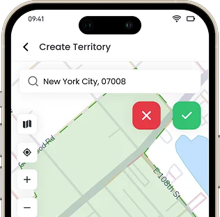 Field activity log in Knockio