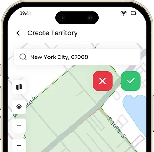 Field activity log in Knockio
