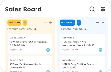 Lead management in Knockio