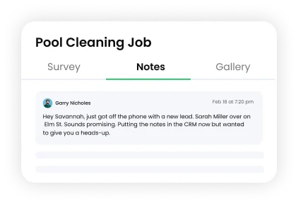 Work orders in Knockio