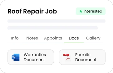 Digital contracts in Knockio