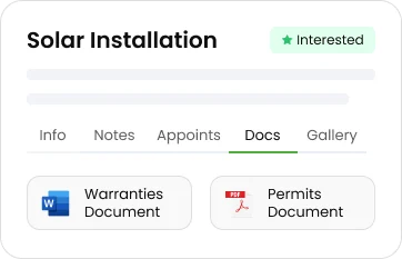 Digital contracts in Knockio
