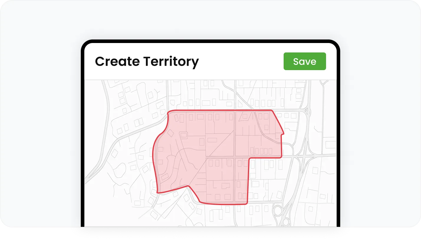 Map Based Territory Drawing