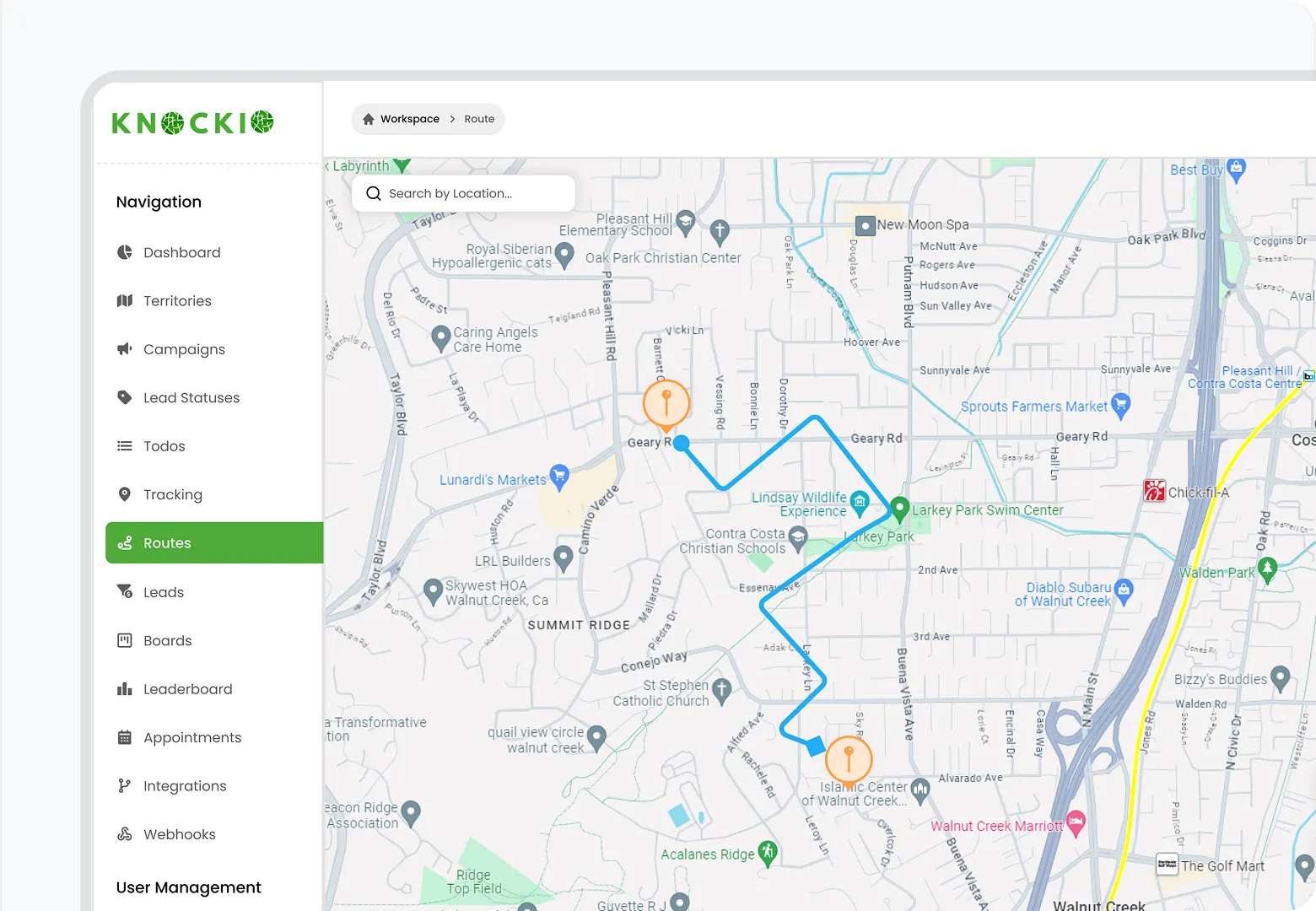 Schedule and routing