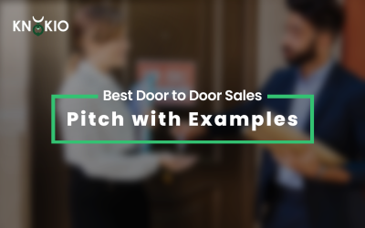 Best Door to door Sales Pitch Script with Examples