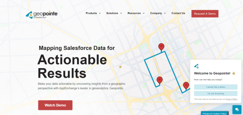 10 Best Sales Mapping Software - Geopointe 480x228 