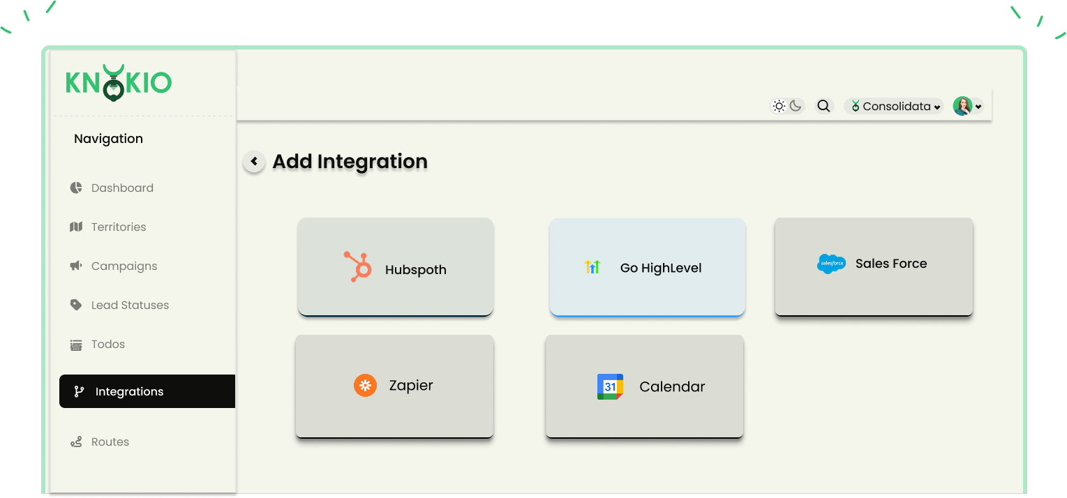Integrations Integrations
