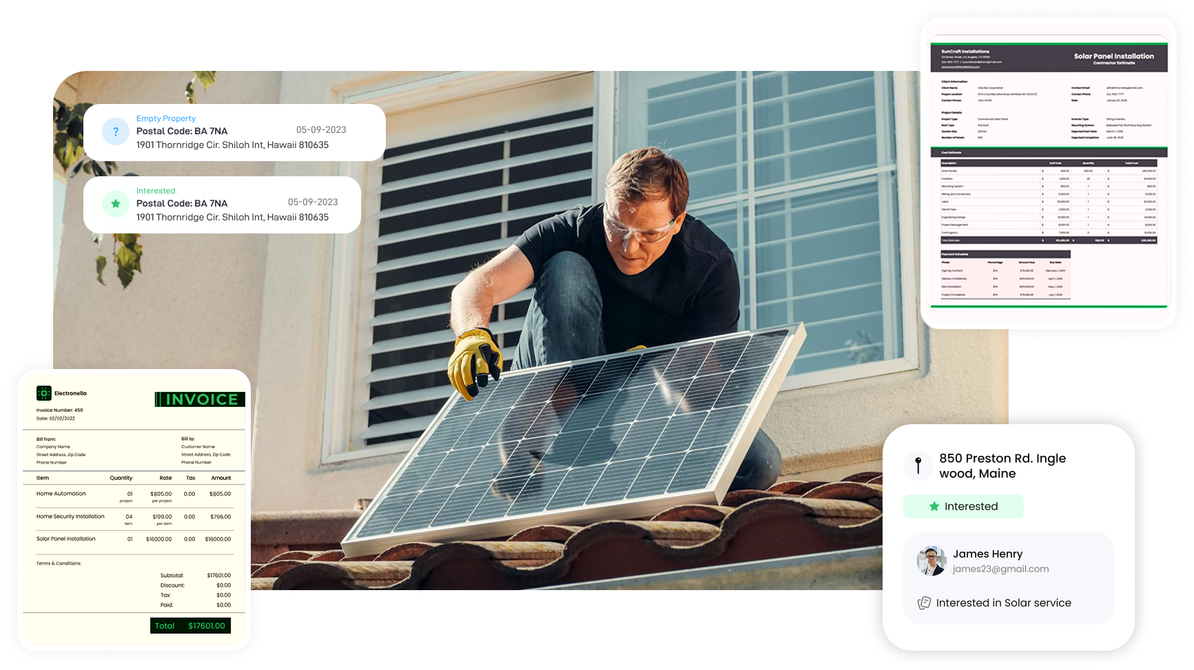 Solar Sales App