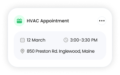 HVAC Appointment