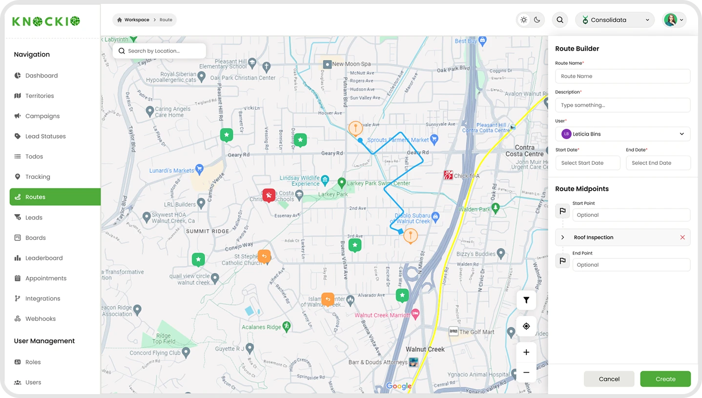 routes