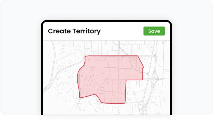 Map Based Territory Drawing