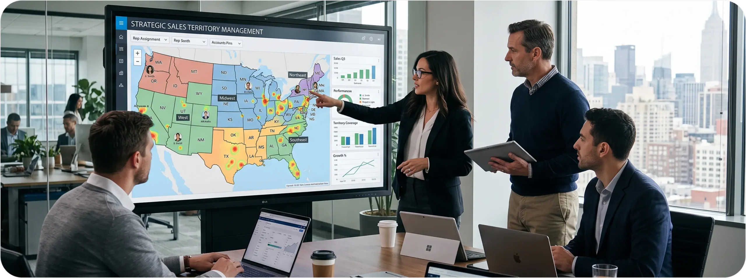 8 Sales Territory Management