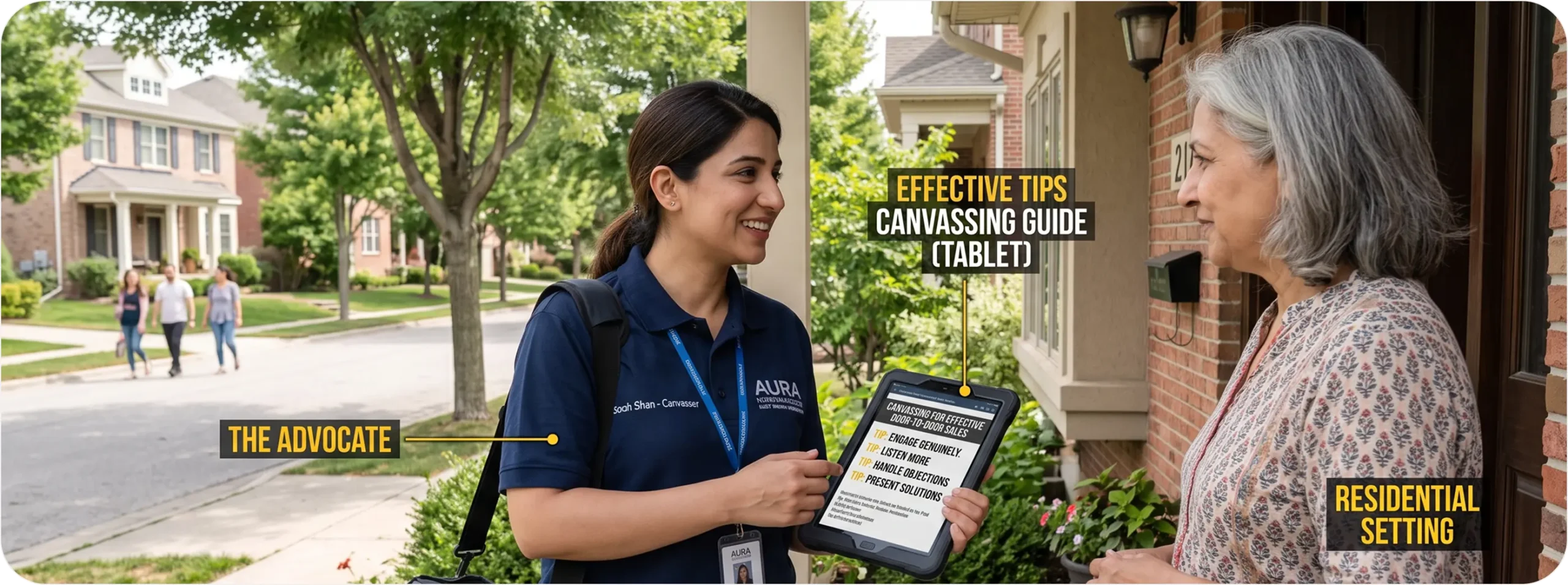 Tips for Canvassing In Effective Door-to-Door Sales Tips for Canvassing In Effective Door-to-Door Sales